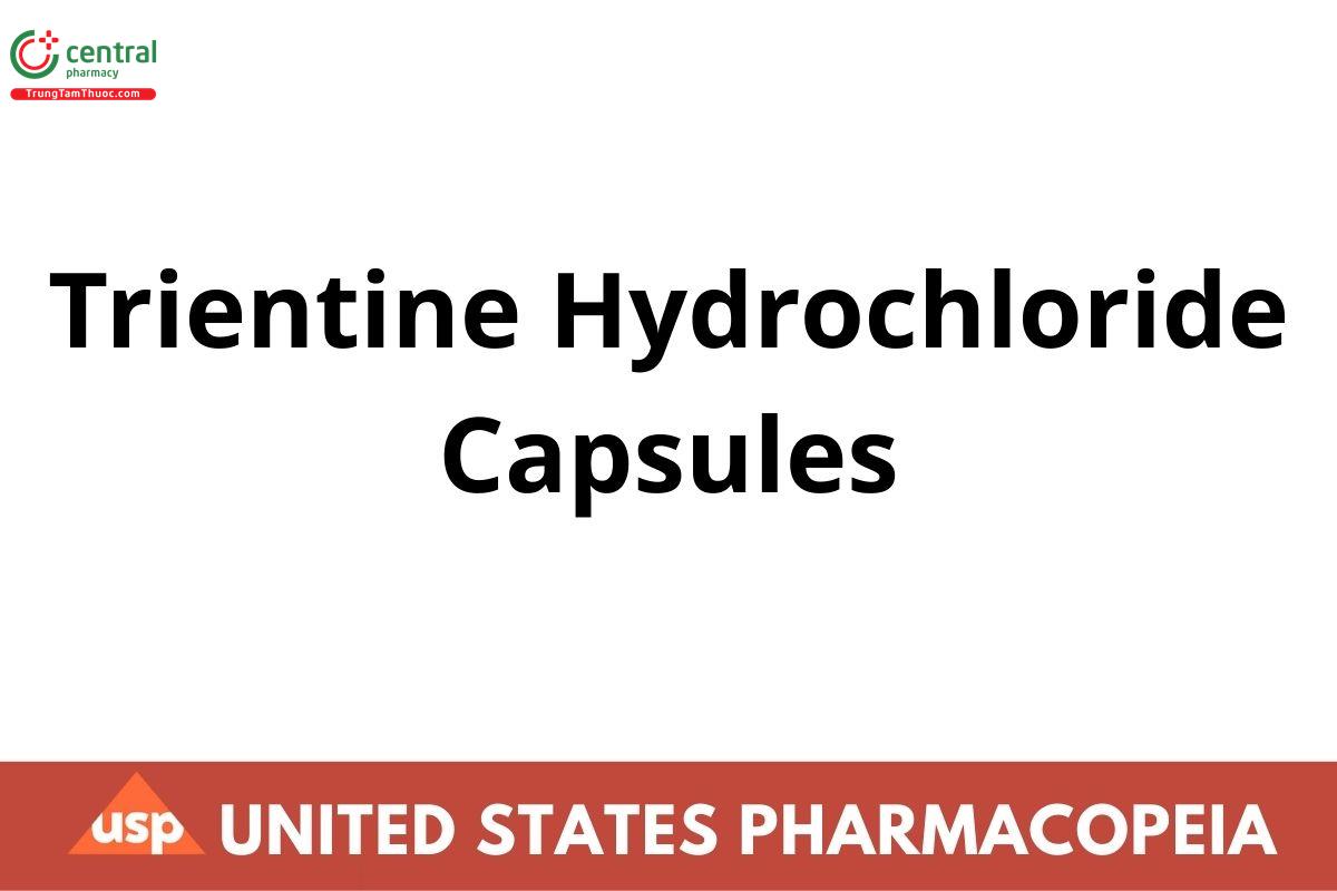 Trientine Hydrochloride Capsules