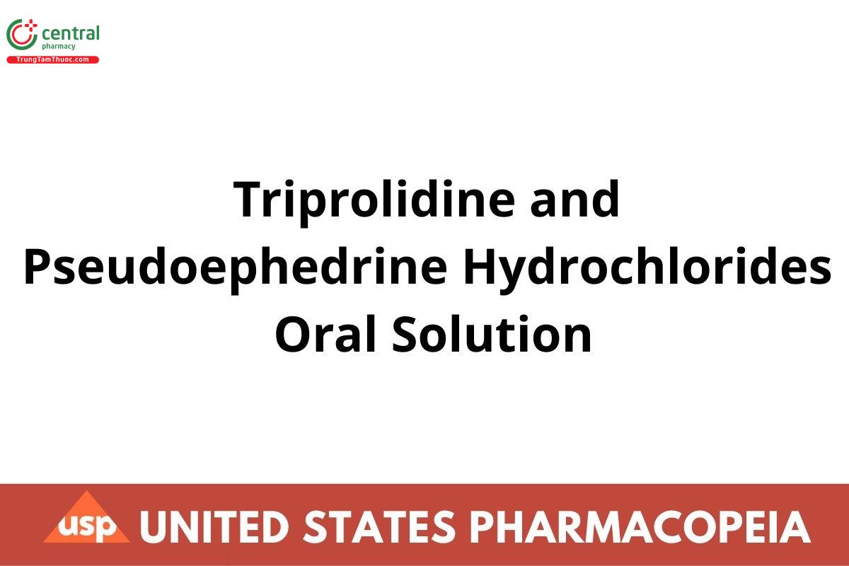 Triprolidine and Pseudoephedrine Hydrochlorides Oral Solution