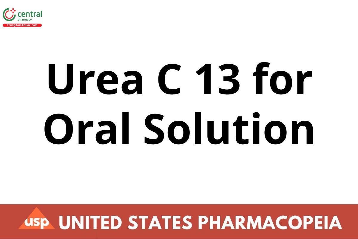Urea C 13 for Oral Solution