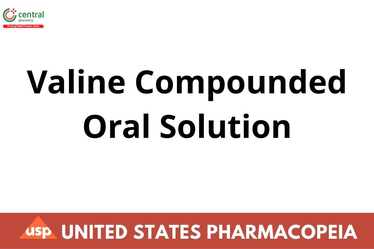Valine Compounded Oral Solution
