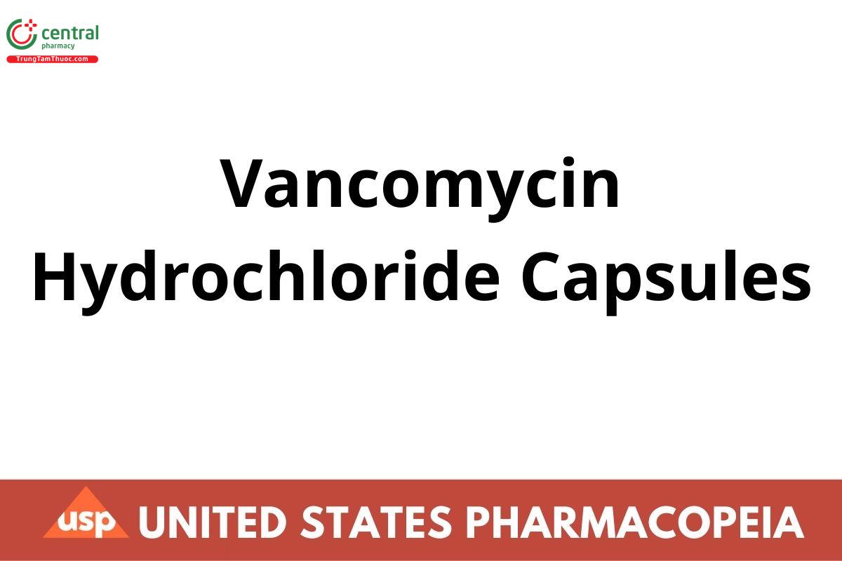 Vancomycin Hydrochloride Capsules