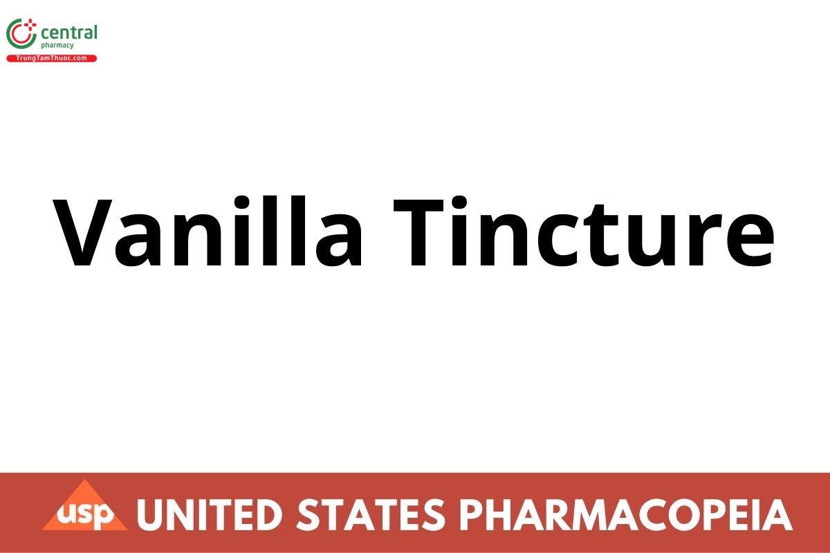 Vanilla Tincture