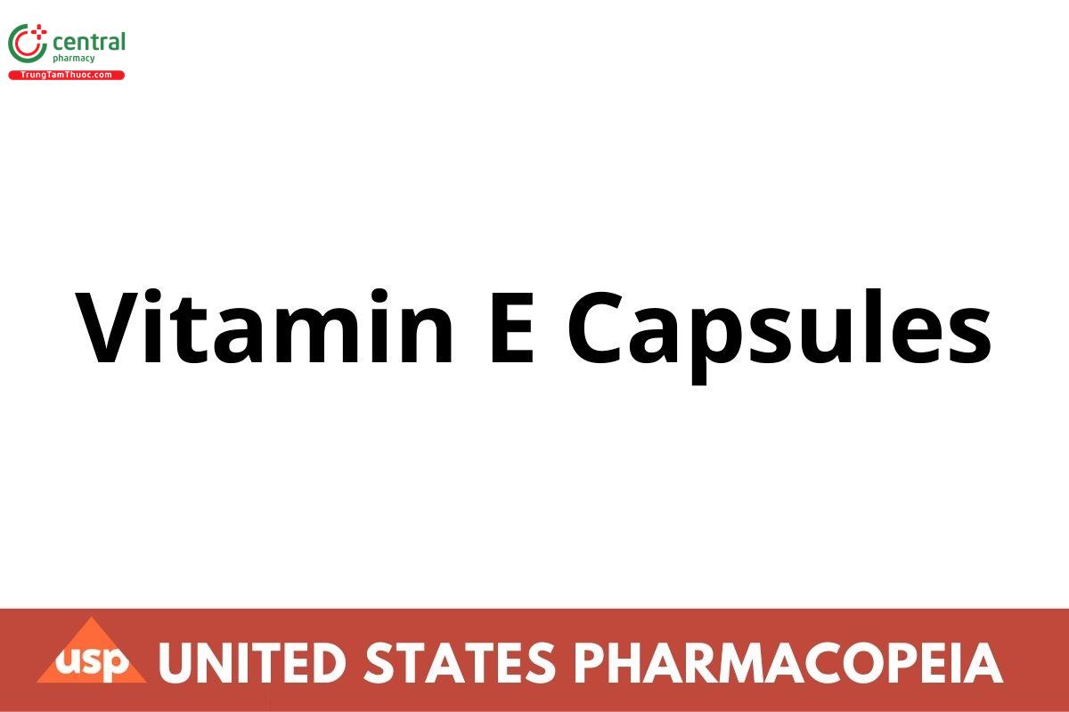 Vitamin E Capsules