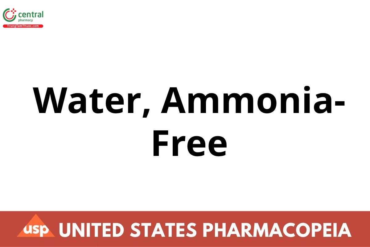 Water, Ammonia-Free