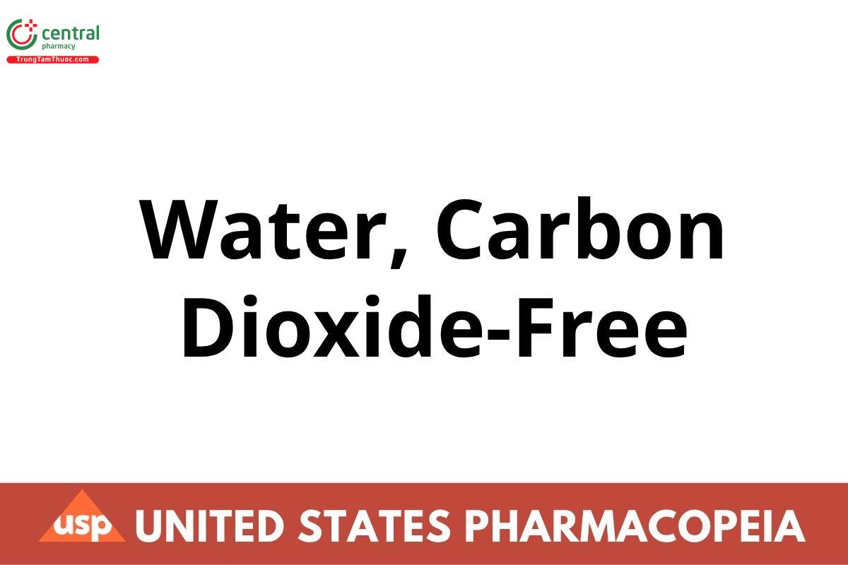 Water, Carbon Dioxide-Free