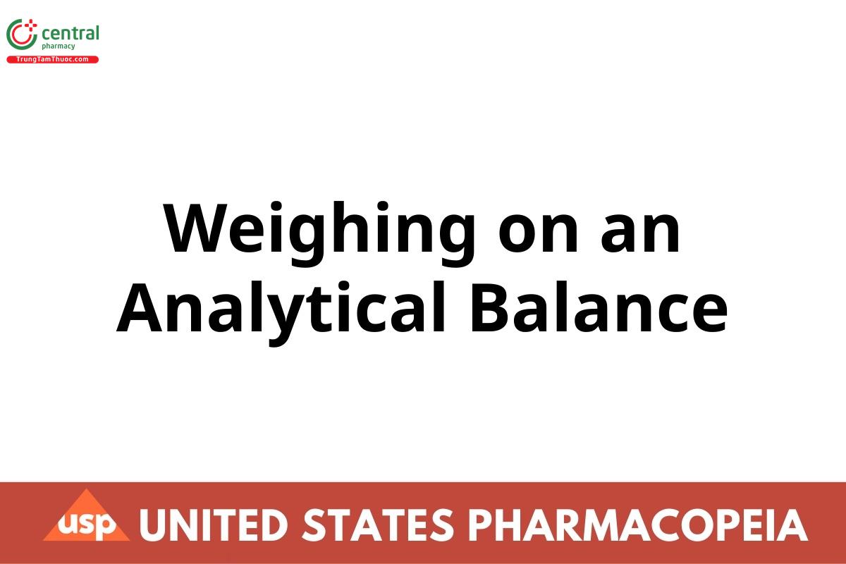 Weighing on an Analytical Balance