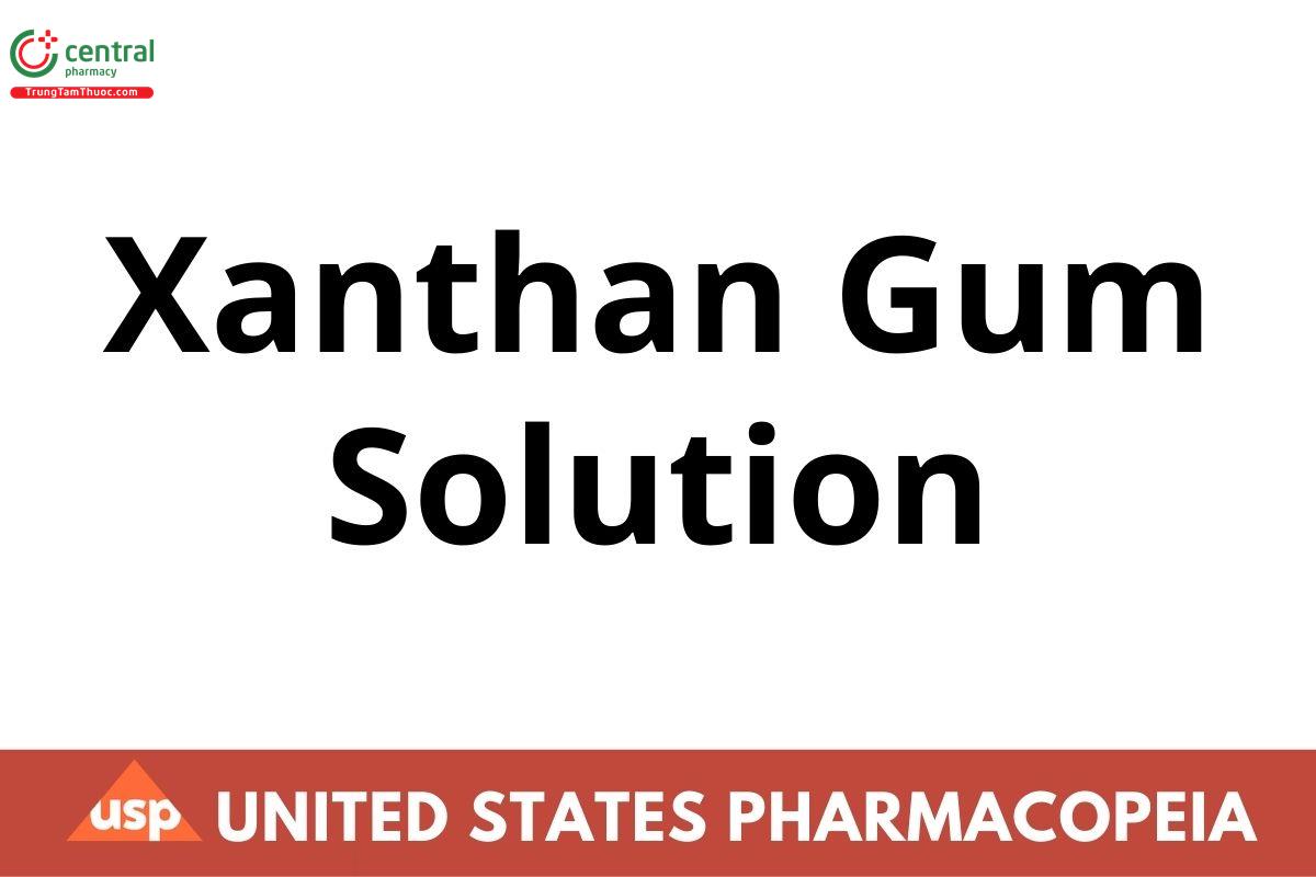 Xanthan Gum Solution