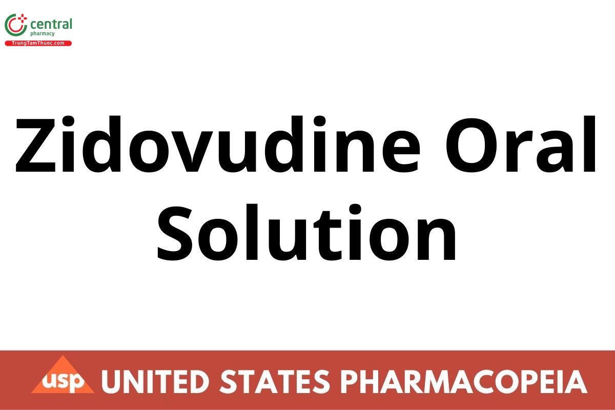 Zidovudine Oral Solution