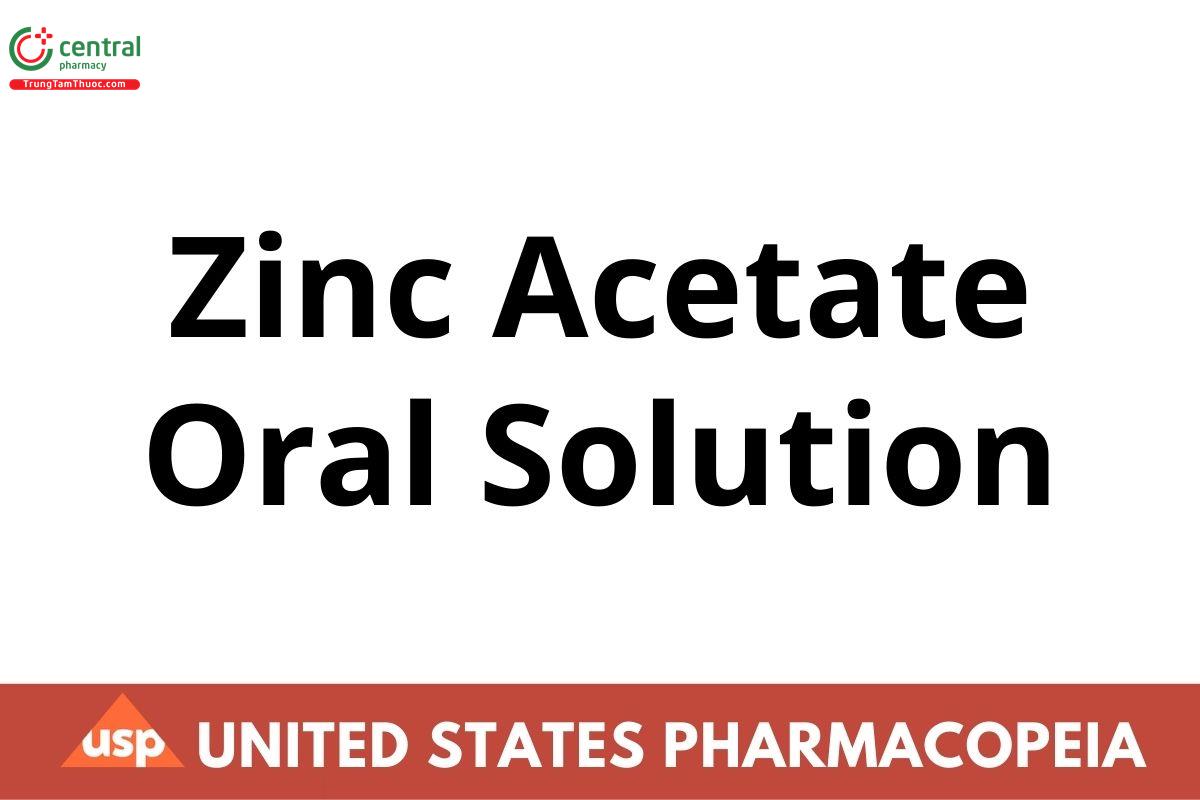 Zinc Acetate Oral Solution