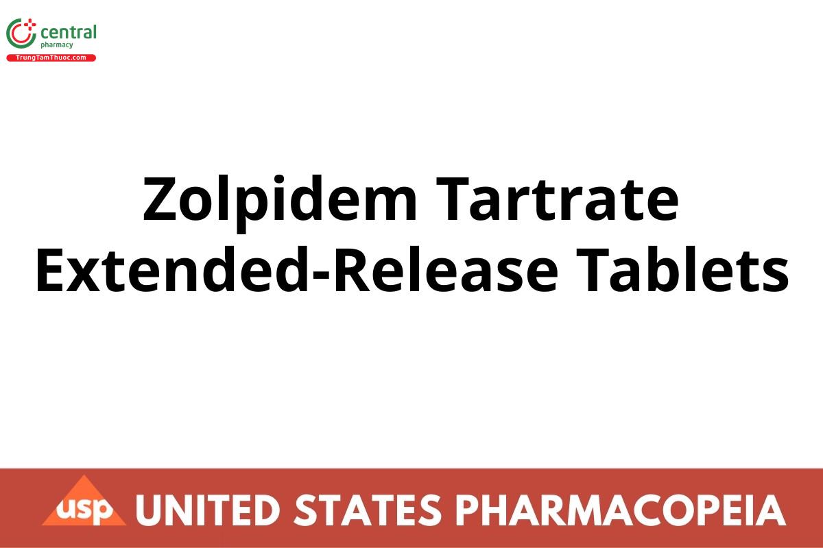 Zolpidem Tartrate Extended-Release Tablets