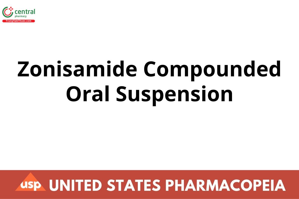 Zonisamide Compounded Oral Suspension