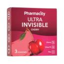 bao cao su pharmacity ultra invisible cherry 3 D1788 130x130px