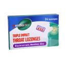 Menthodex Triple Impact Throat Lozenges Blackcurrant, Menthol, Zinc 130x130px