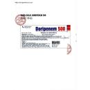 thuoc doripenem 500mg glomed 2 C0285 130x130px