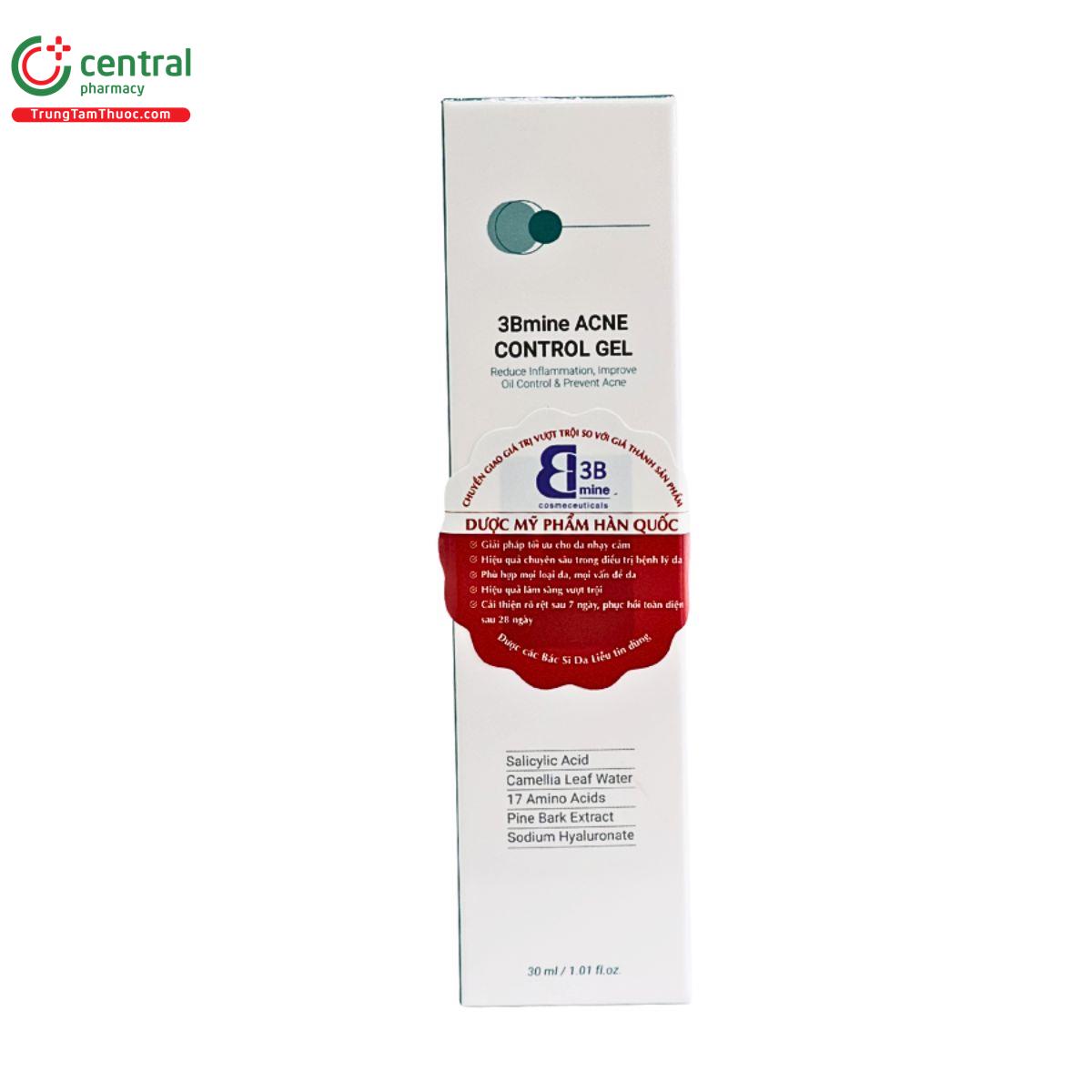 3bmine acne control gel 2 F2164 3bmine acne control gel 2 F2164