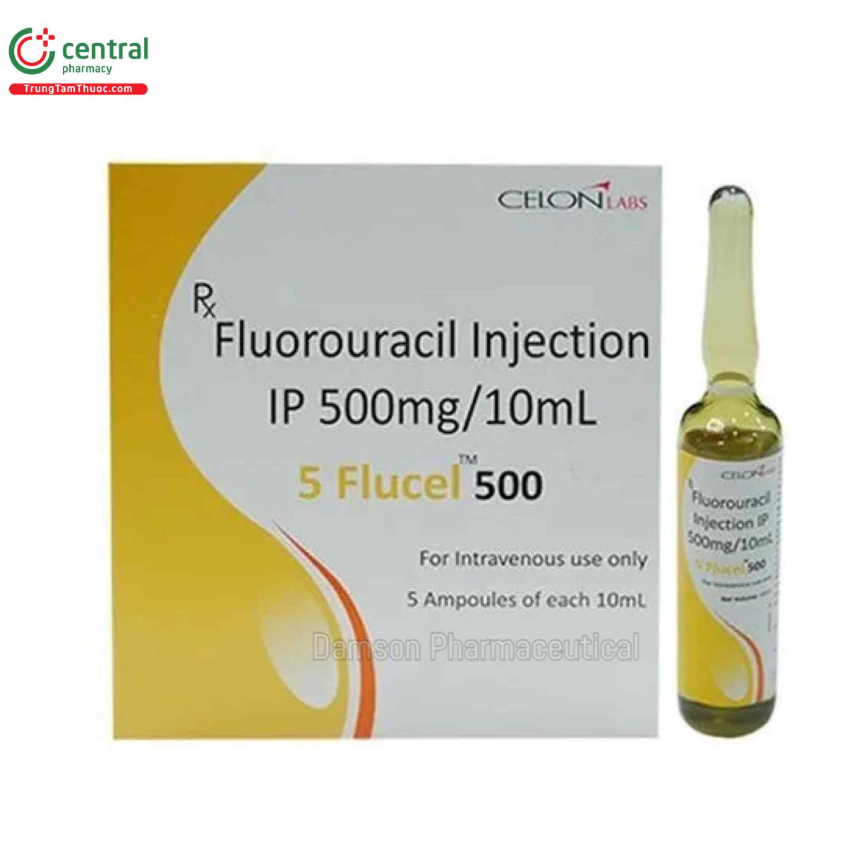 5 flucel 500m 10ml fluorouracil 1 K4081