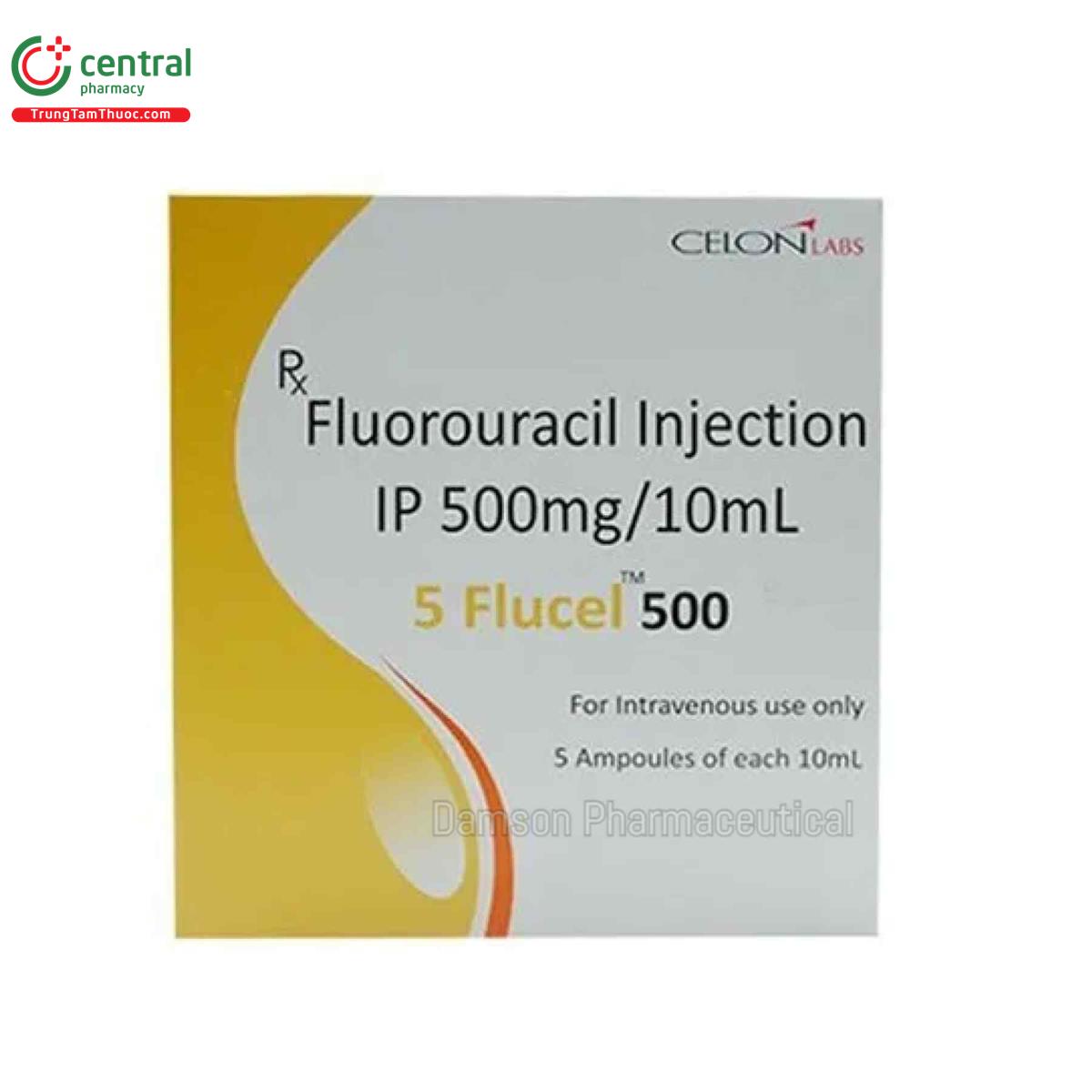 5 flucel 500m 10ml fluorouracil 4 U8878