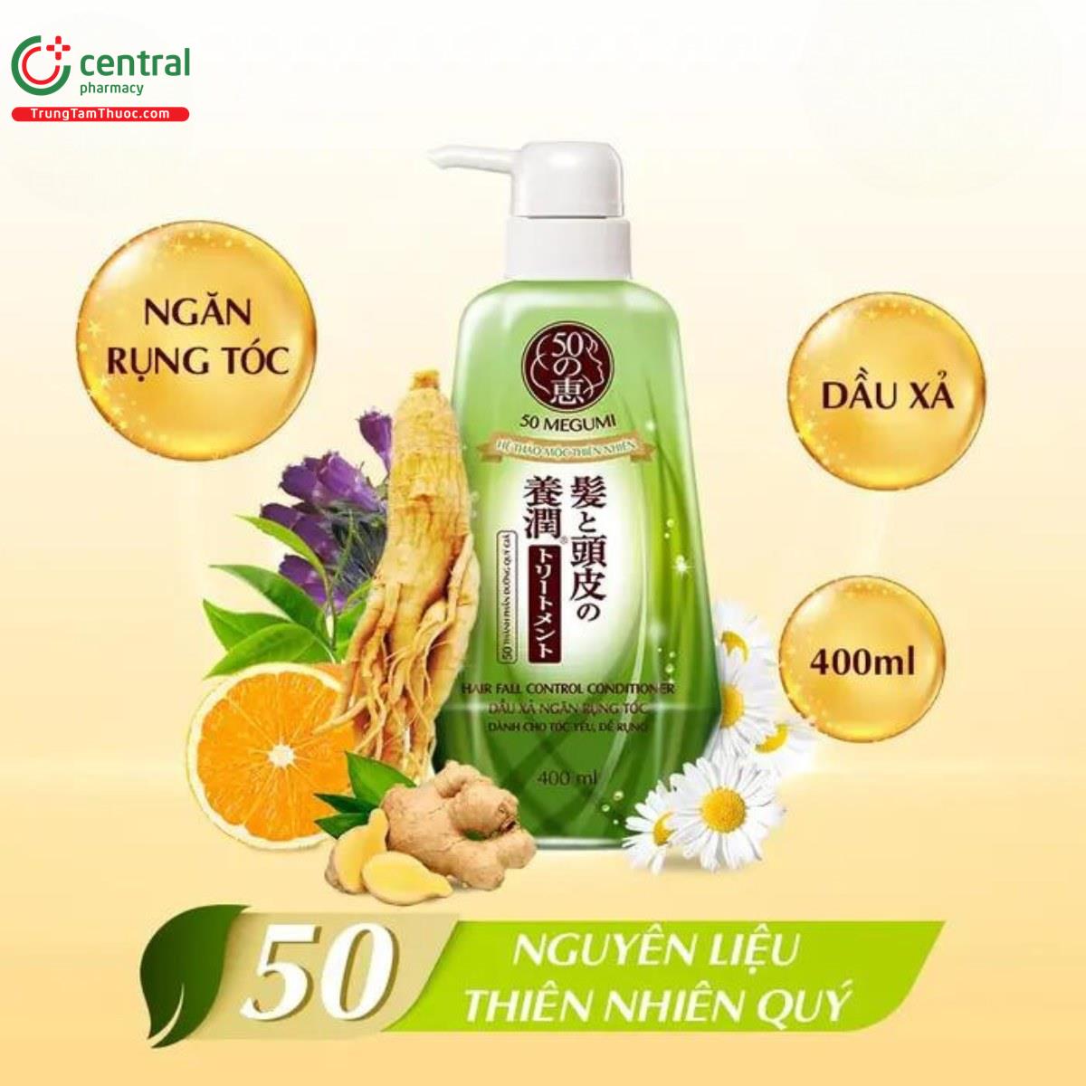 50 megumi hair fall control conditioner 4 R7456