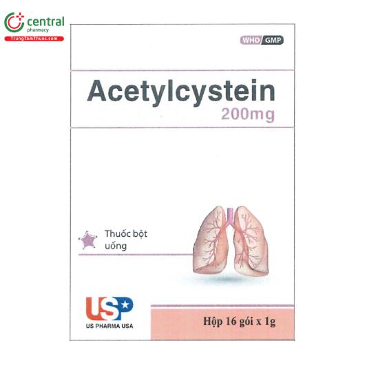 acetylcystein 200mg us pharma usa F2732
