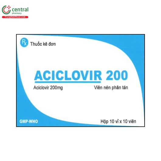 aciclovir 200 1 E1525