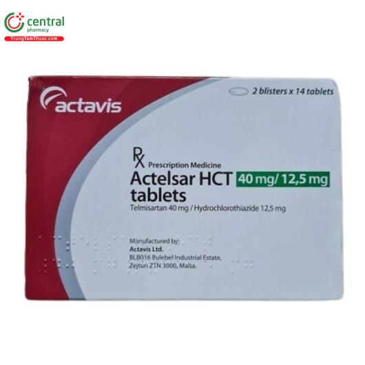 actelsar hct 40mg 125mg 1 Q6421