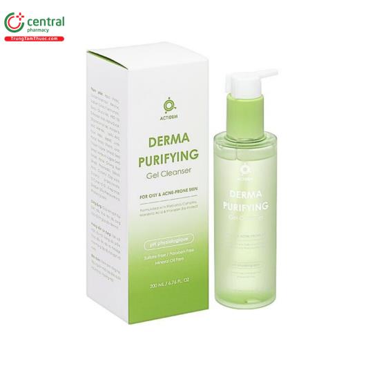 actidem derma purifying gel cleanser 1 P6686