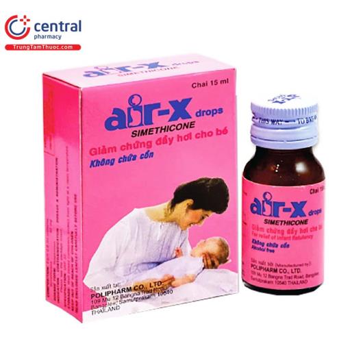 Thuốc Air - X Drops - Thuốc điều trị đầy hơi trướng bụng