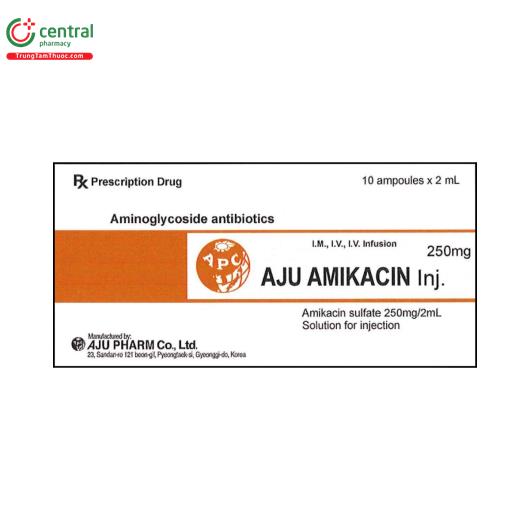 aju amikacin injection 250mg 1 O5816