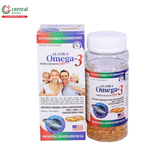 alaska omega 3 with coenzym q10 1 B0380