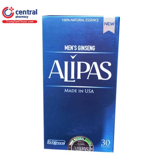 Sâm Alipas - Thuốc bổ thận tráng dương, tăng cường sinh lực phái mạnh