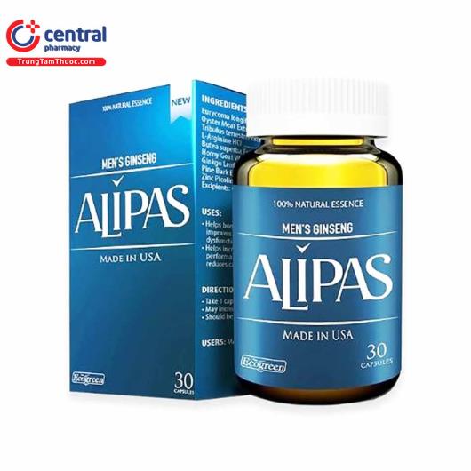 Sâm Alipas - Thuốc bổ thận tráng dương, tăng cường sinh lực phái mạnh