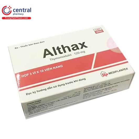 [CHÍNH HÃNG] Thuốc Althax (Thymomodulin 120mg) tăng cường miễn dịch