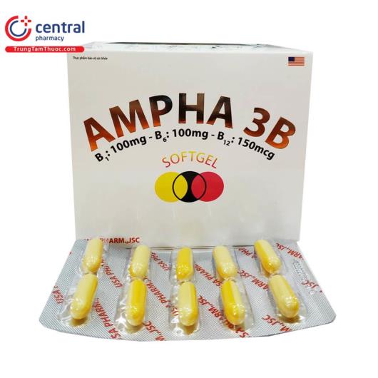Thuốc Ampha 3B: tác dụng, liều dùng, chống chỉ định
