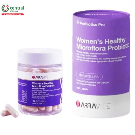 arravite women s healthy microflora probiotic 3 I3654