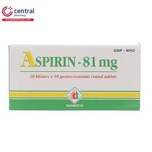 aspirin 81mg domesco 5 N5818
