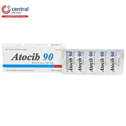 [CHÍNH HÃNG] Thuốc Atocib 90 - Thuốc điều trị bệnh viêm xương khớp