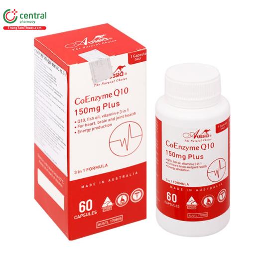 aussia coenzyme q10 150mg plus 60 vien G2623