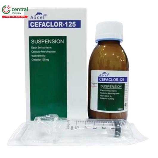 axcel cefaclor 125 suspension 8 O5462