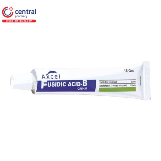 [CHÍNH HÃNG] Thuốc Axcel Fusidic Acid-B Cream 15g Trị Viêm Da