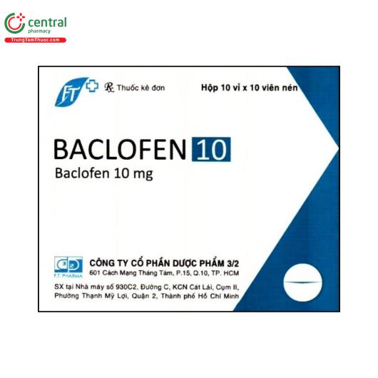 baclofen 10 1 D1606