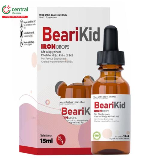 bearikid iron drops 6 L4634