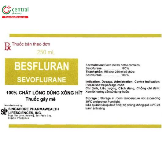 besfluran 7 P6778