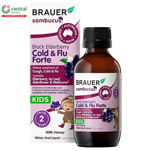 black elderberry cold flu forte 4 L4056