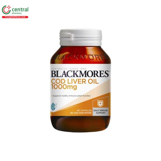 blackmores cod liver oil 1000mg 2 N5721