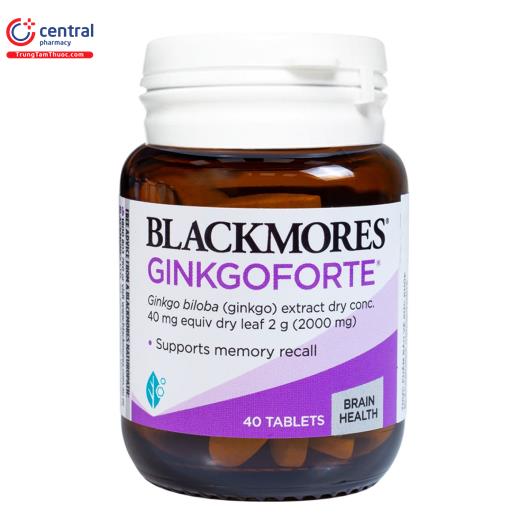 blackmores ginkgoforte 40 vien 1 V8611