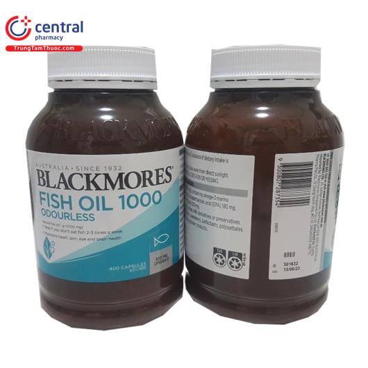 blackmores odourless fish oil 3 D1234