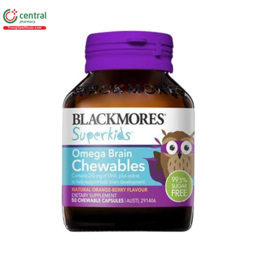 blackmores superkids omega brain chewables 1 M5216