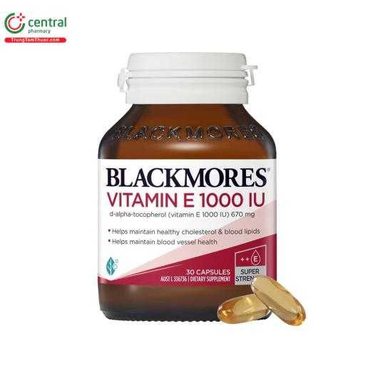 blackmores vitamin e 1000iu 30 vien 1 T8534