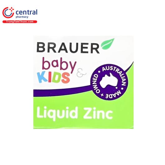 Brauer Baby & Kid Liquid ZinC hỗ trợ tăng cường đề kháng của trẻ