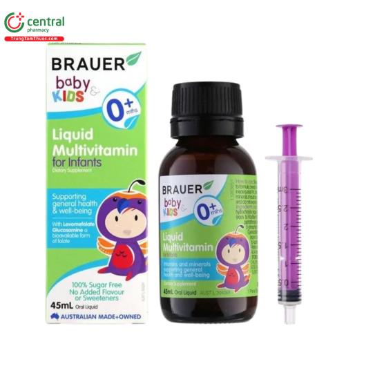 brauer baby kids liquid multivitamin for infants 1 F2018